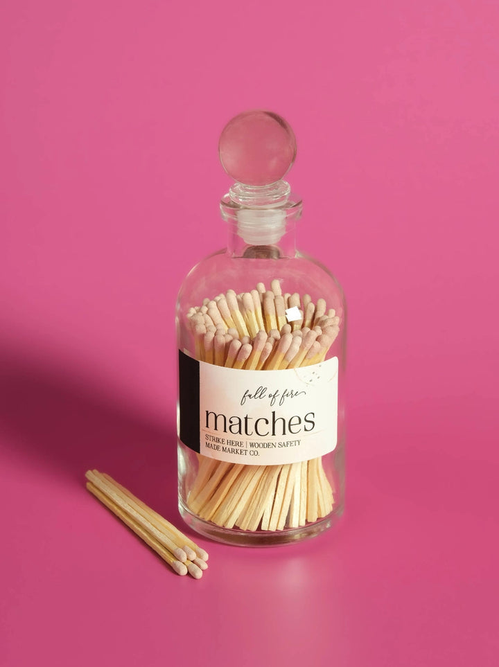 Full of Fire Matches - Light Pink
