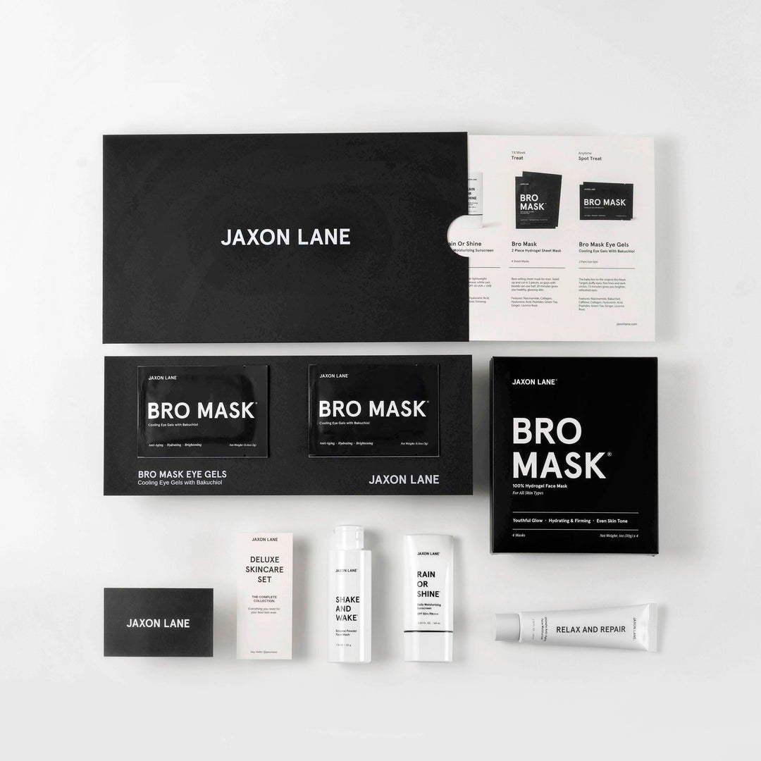 Deluxe Skin Care Set - Men Facial Care Box