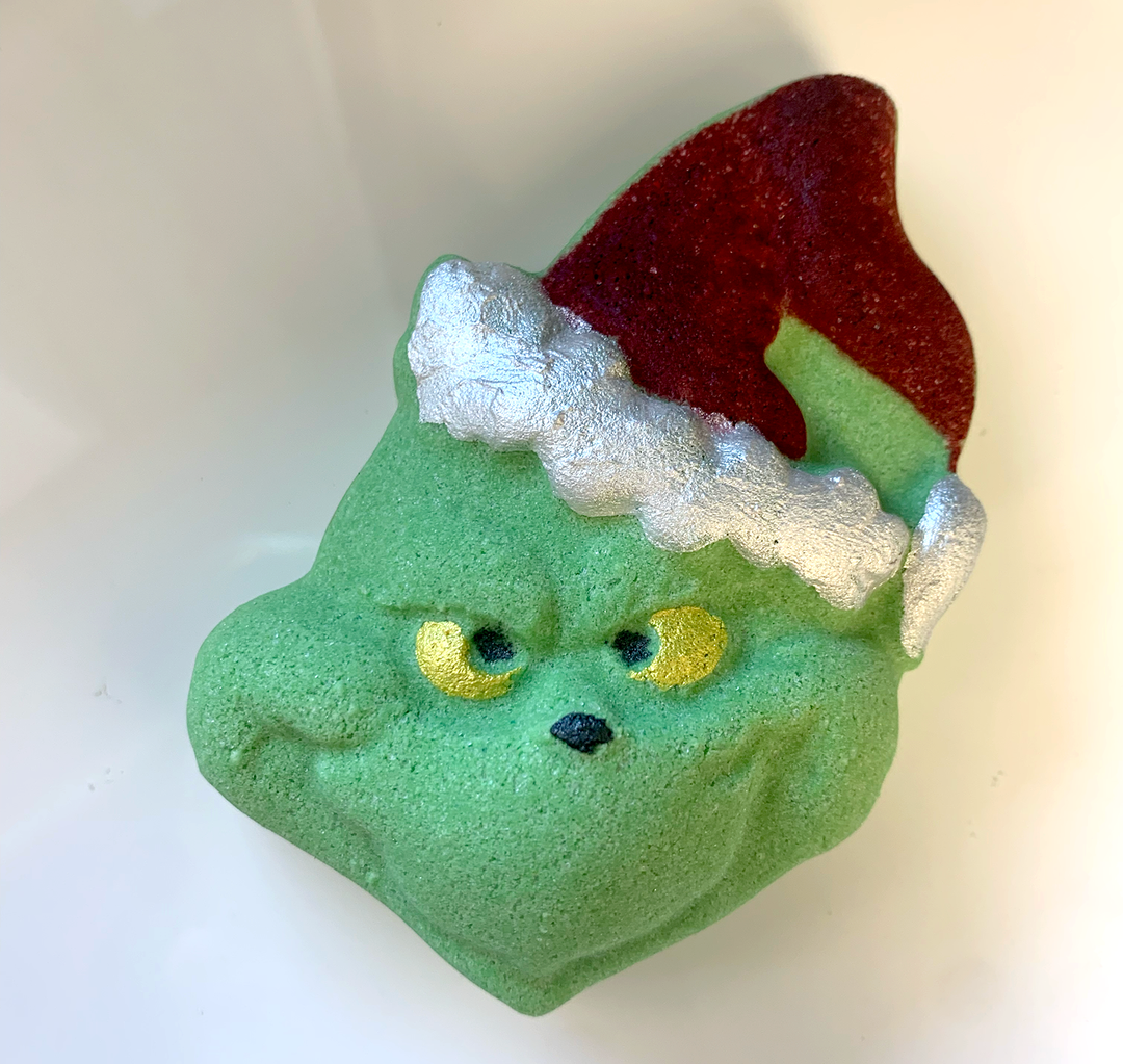 Green Grinch Bath Bomb