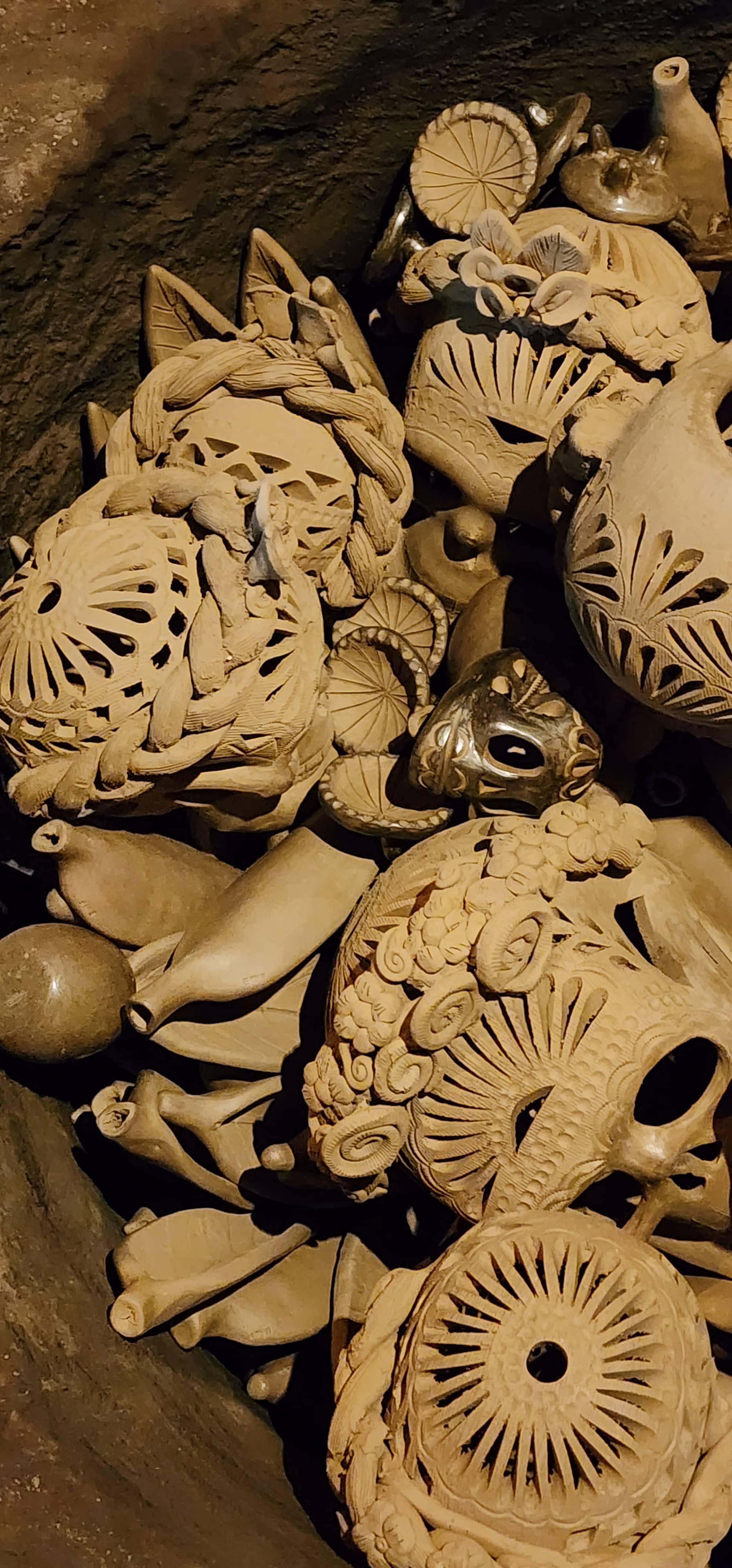 Oaxacan Barro Negro Pottery Mini Copalero Incense Burner – 906 & Co.