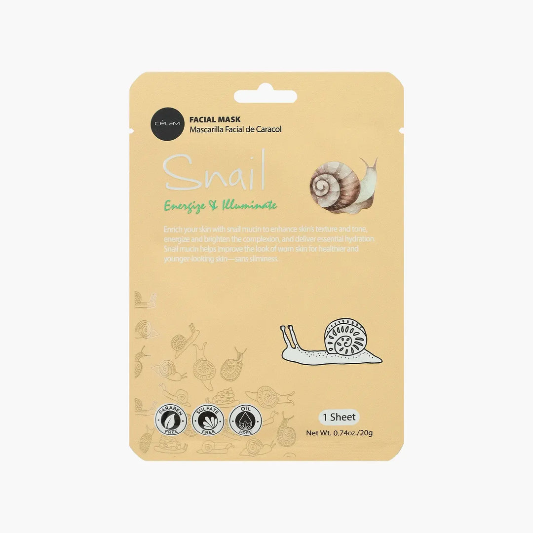 Snail Facial Mask - Energizing