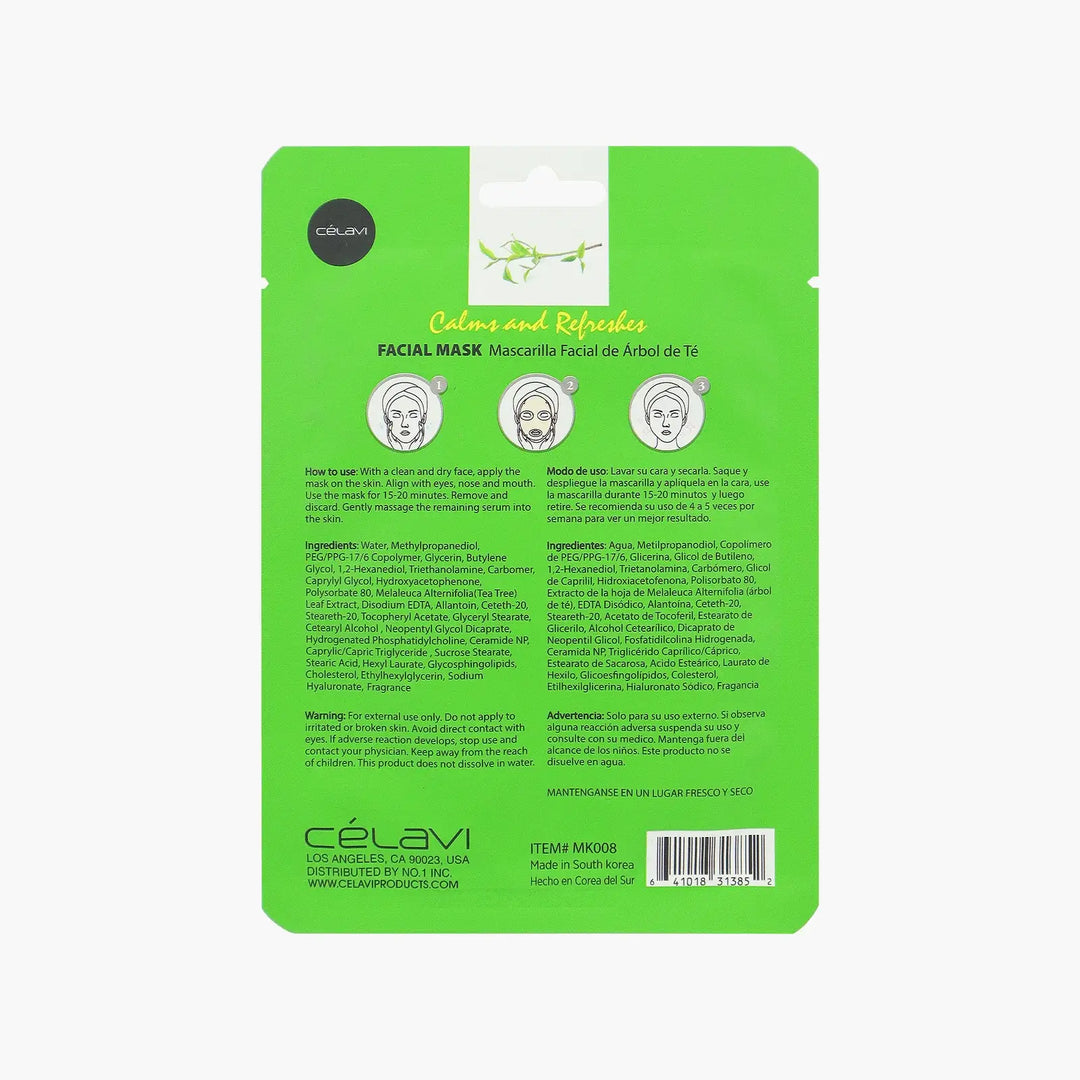 Tea Tree Facial Mask - Calms & Refreshes