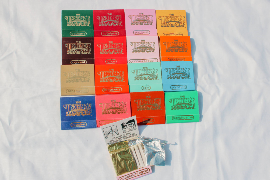 Assorted Incense Match Books