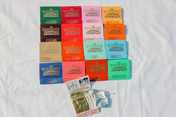 Assorted Incense Match Books