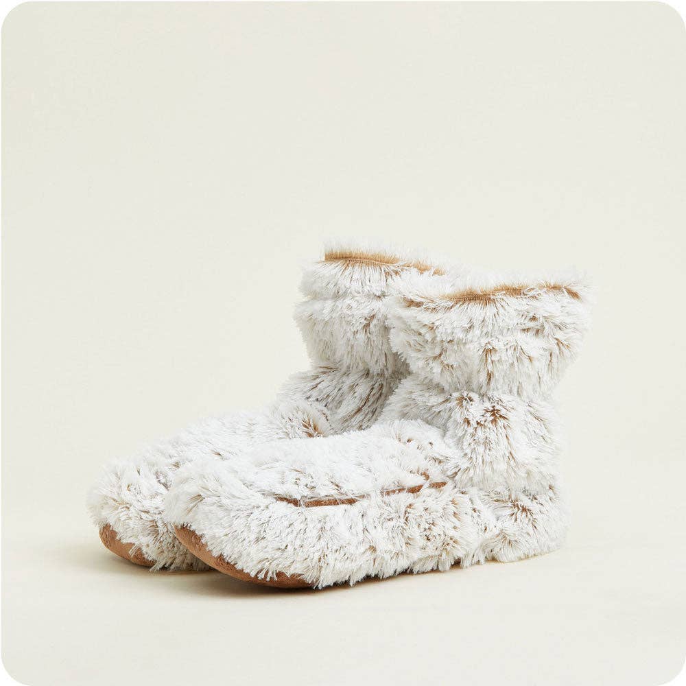 Warmies Boots -Marshmallow Brown