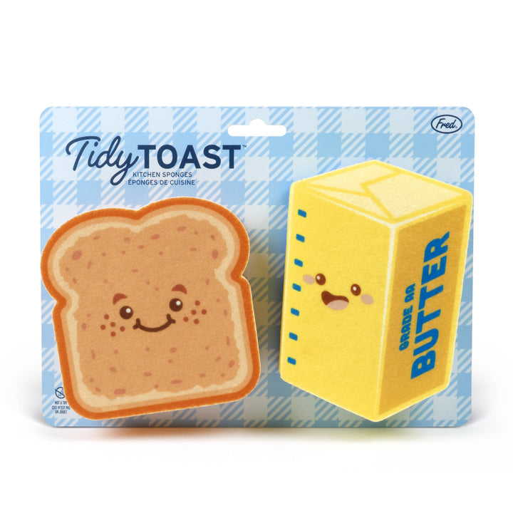 Tidy Toast Kitchen Sponges - Toast & Butter