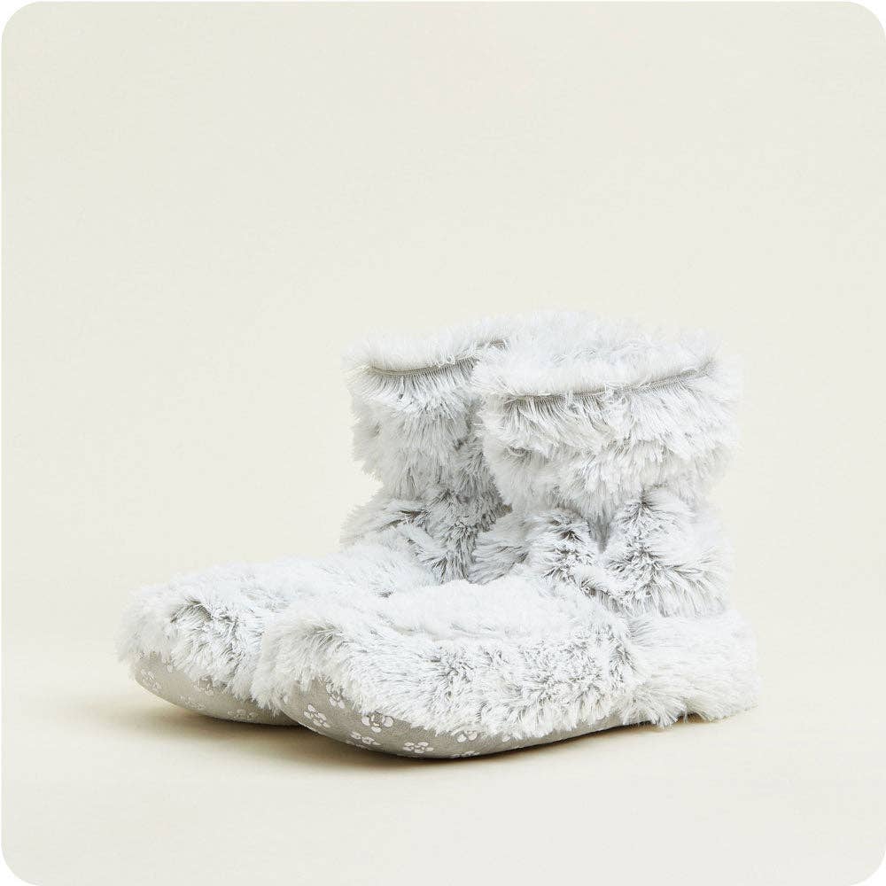 Warmies Boots - Marshmallow Gray