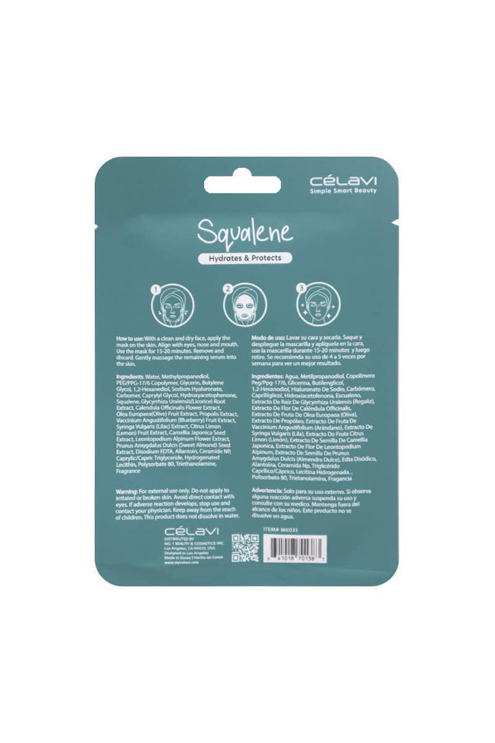 Squalene Facial Mask - Hydrates & Protect