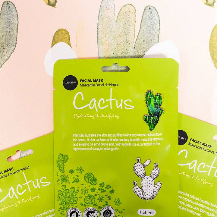 Cactus Facial Mask - Hydrating & Purifying