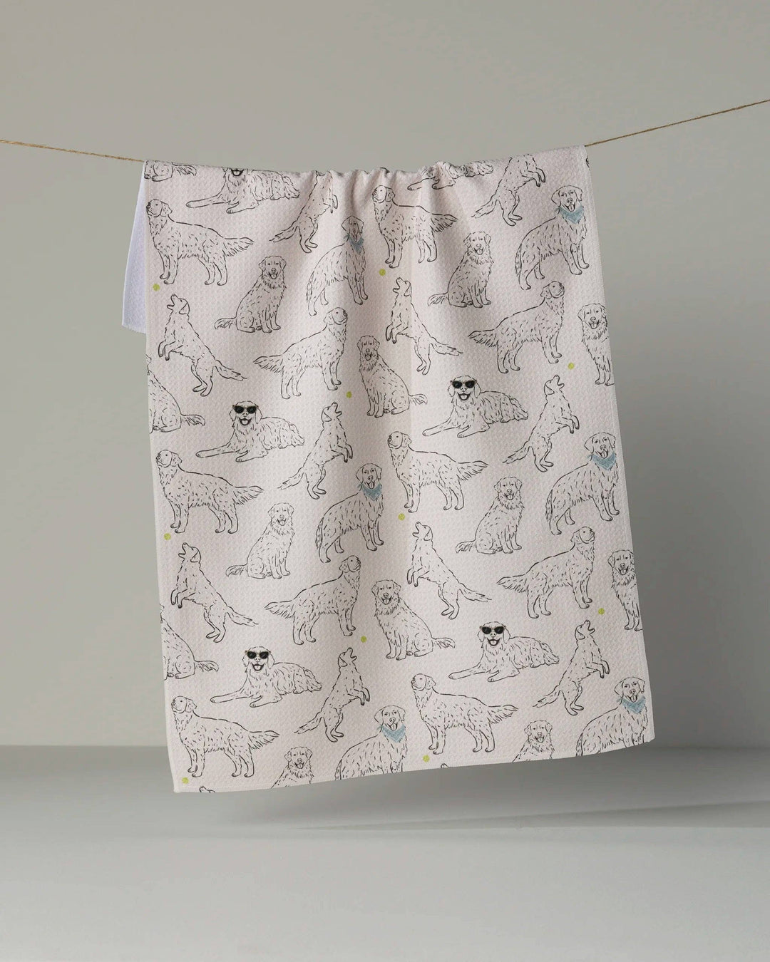 Golden Gang Tea Towel