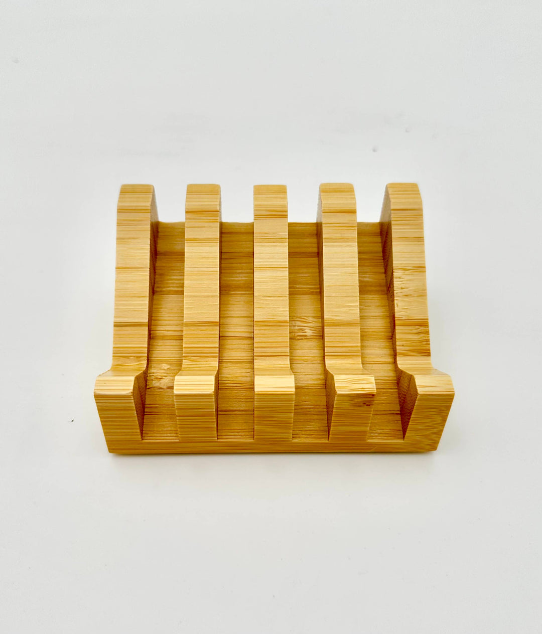 Slanted Wooden Soap Dish