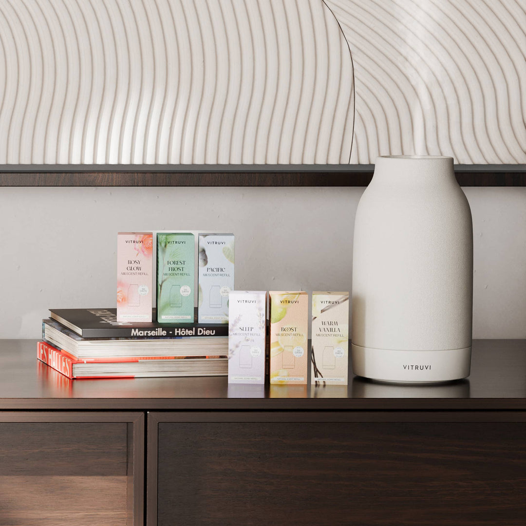 Air Cordless Waterless Diffuser - White