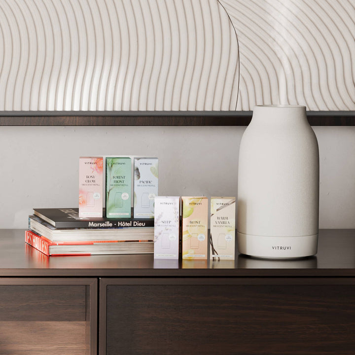 Air Cordless Waterless Diffuser - White