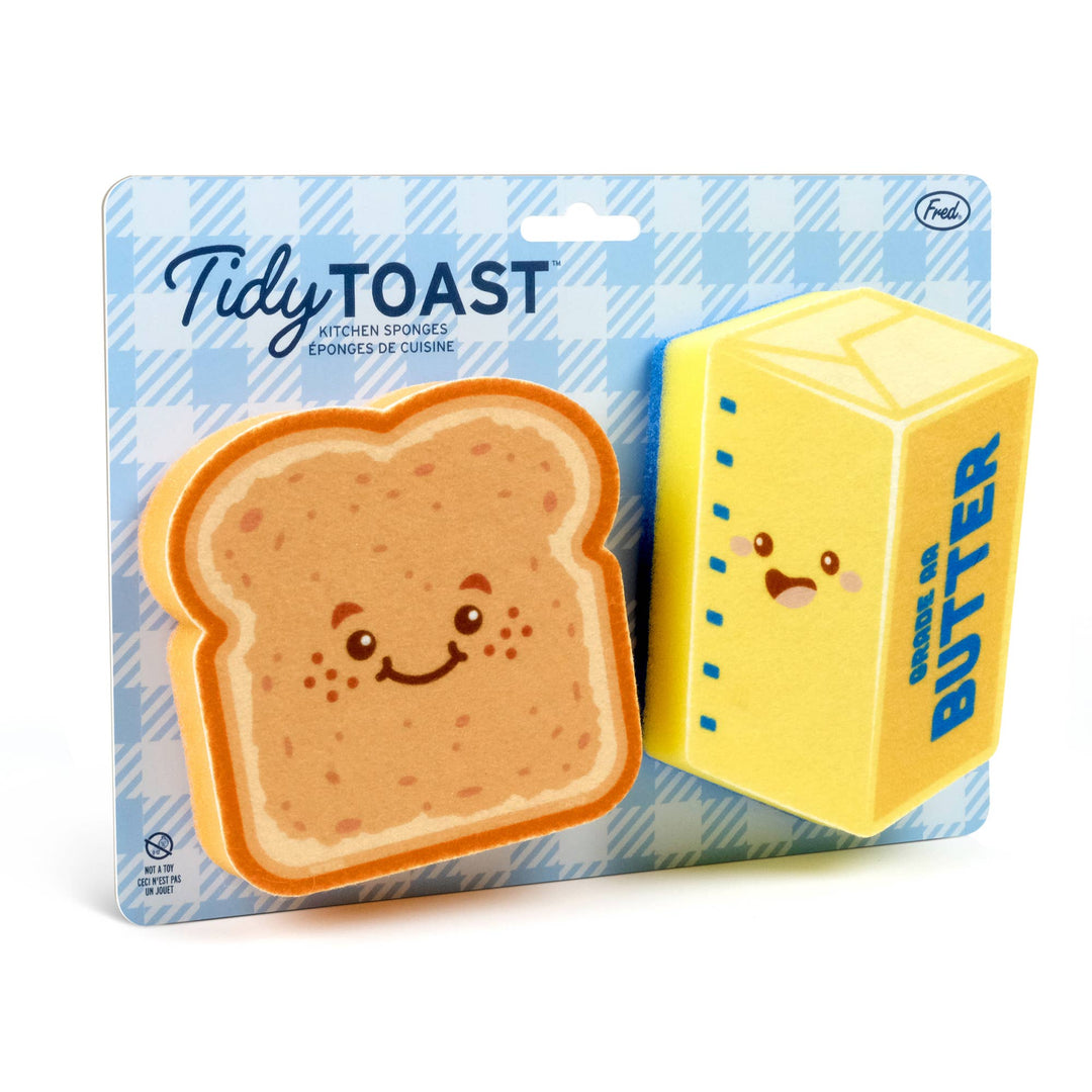 Tidy Toast Kitchen Sponges - Toast & Butter