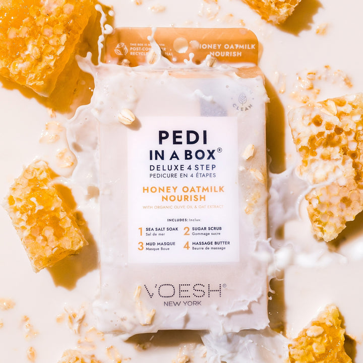 Pedi in a Box Deluxe 4 Step - Honey Oatmilk Nourish