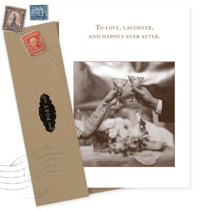 Happily Ever After Wedding Card