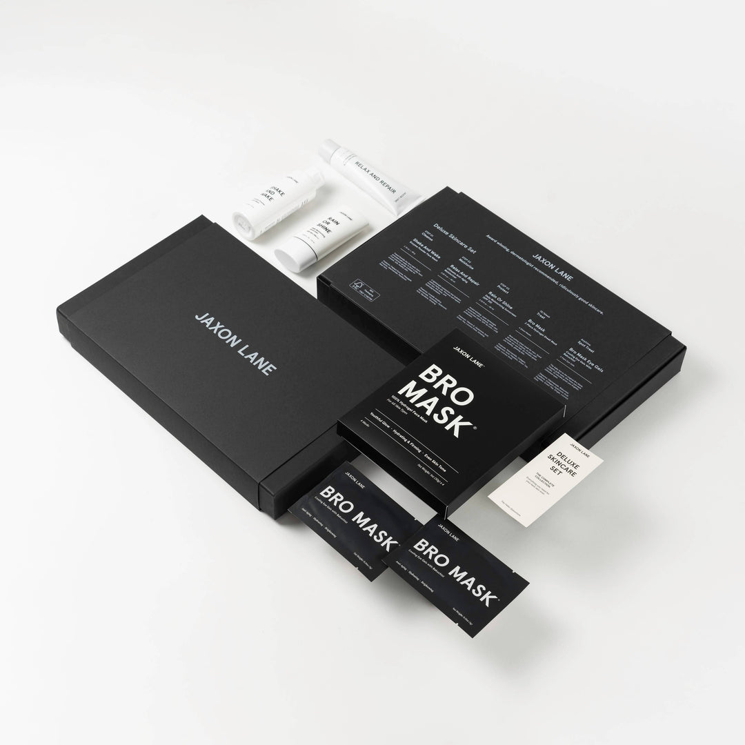 Deluxe Skin Care Set - Men Facial Care Box
