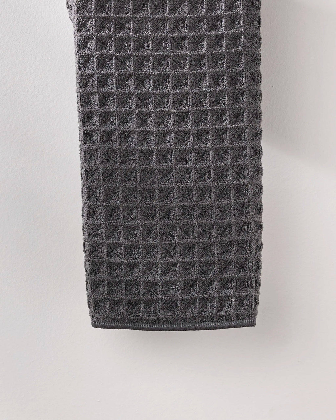 Charcoal Waffle Hand Towel