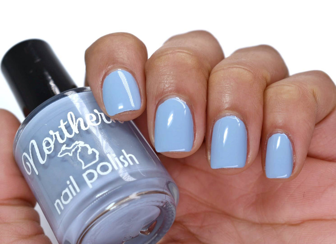 Blueberry Festival: Nail Polish Blue Vegan Eco-friendly