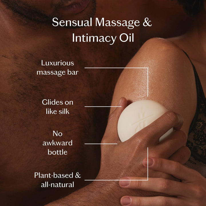 Sex Stone | Sensual Massage Bar & Intimacy Oil Starter Kit