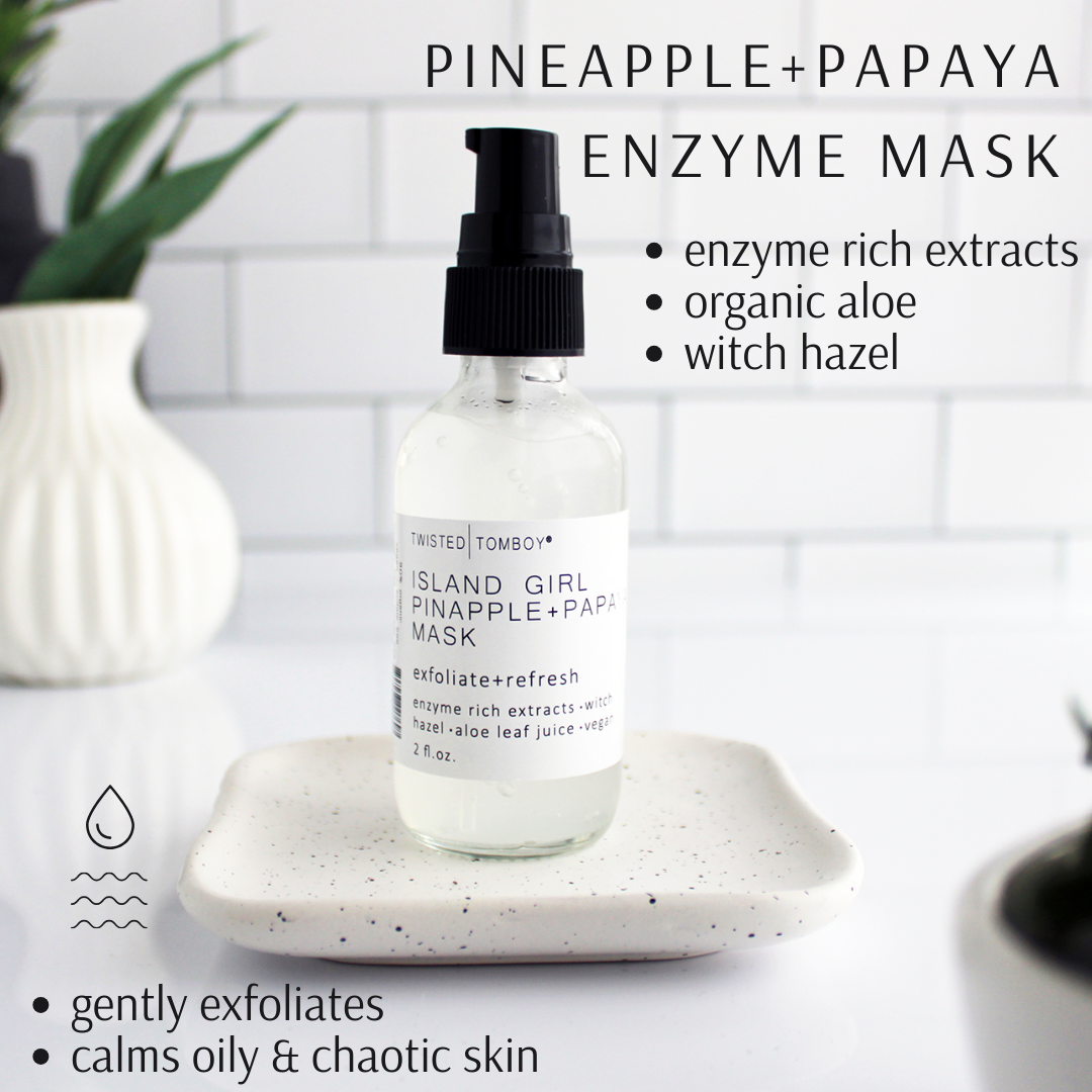Island Girl Pineapple+Papaya Enzyme Face Mask