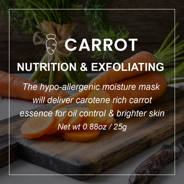 Everyday Veggie Slice Sheet Mask - Carrot