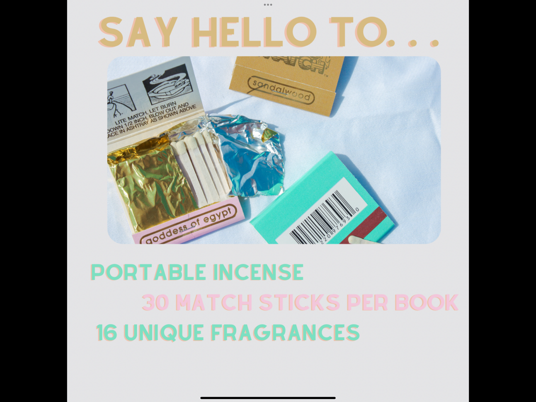 Assorted Incense Match Books