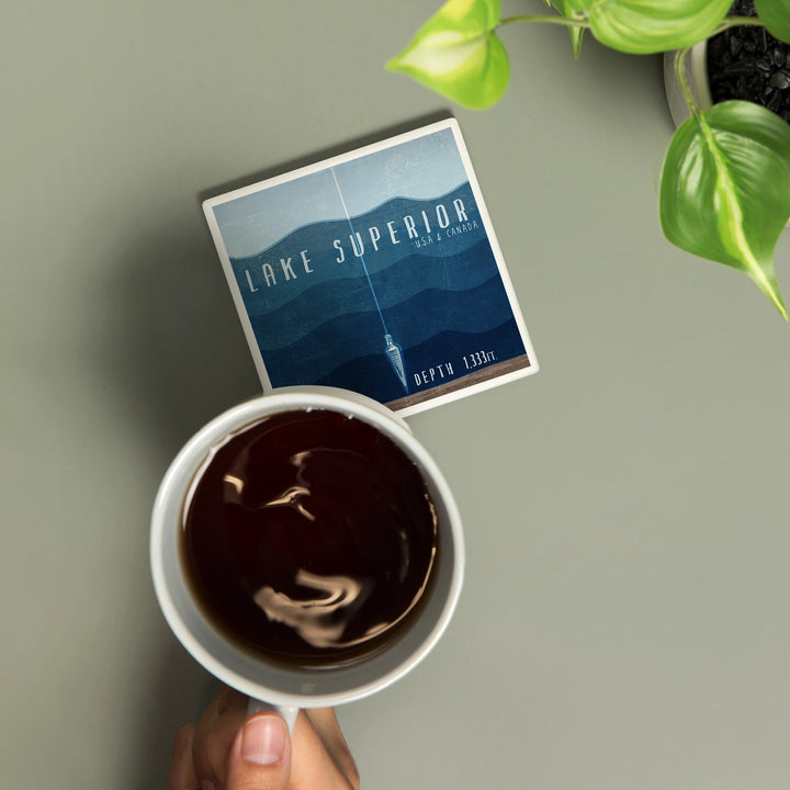 Lake Superior - Ceramic Coaster
