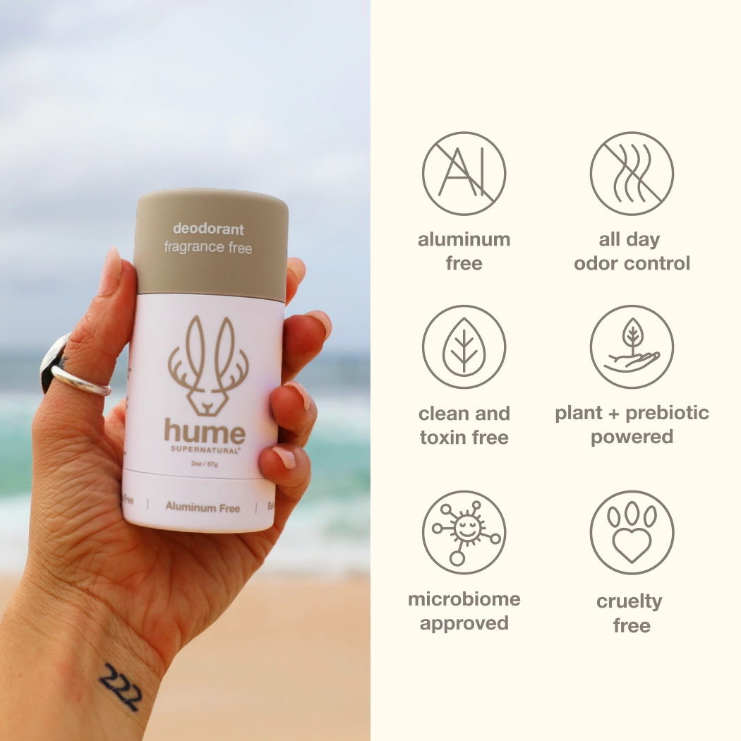 Clean & Non-Toxic Deodorant- Fragrance Free