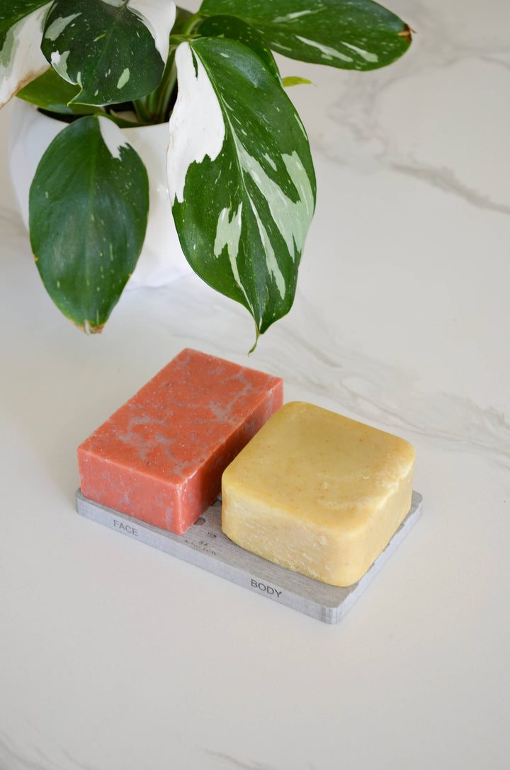 Quick-Dry Diatomite Soap Dish | Soap Lift: Face + Body