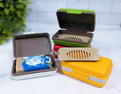 Travel Soap Dish - Locking with Drip Tray