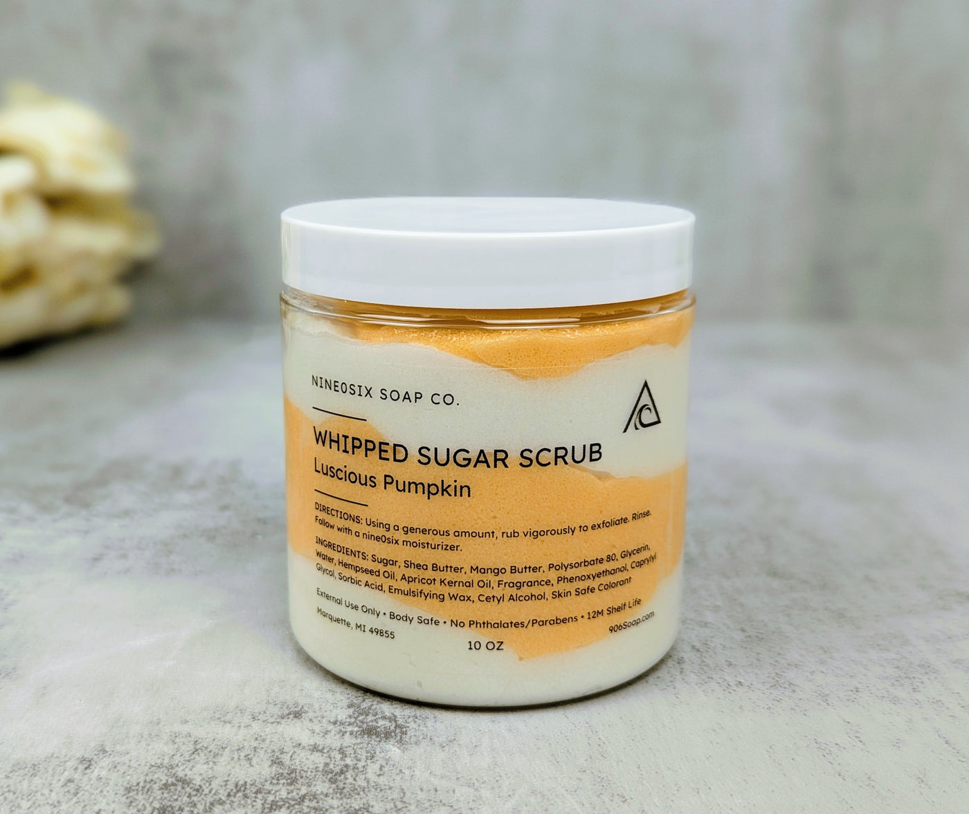Whipped Sugar Scrub - Luscious Pumpkin