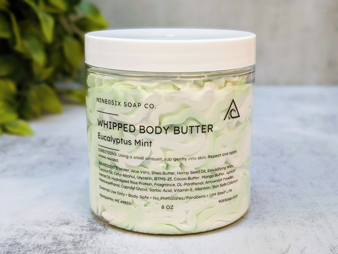 Whipped Body Butter - Eucalyptus Mint