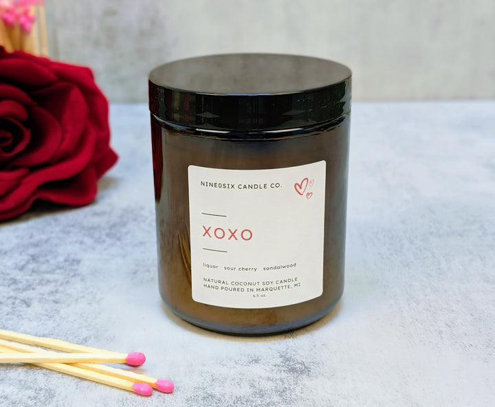 Amber Jar Candle - XOXO