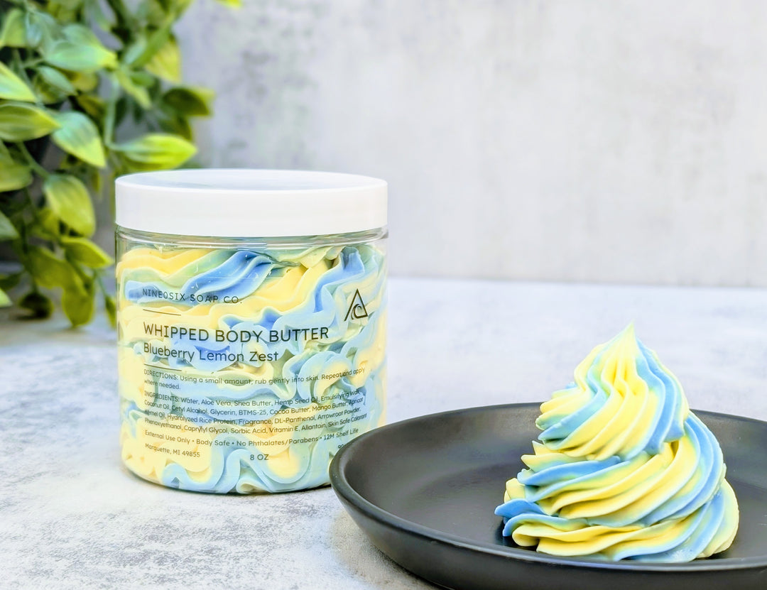 Whipped Body Butter - Blueberry Lemon Zest