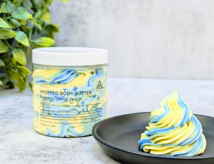 Whipped Body Butter - Blueberry Lemon Zest