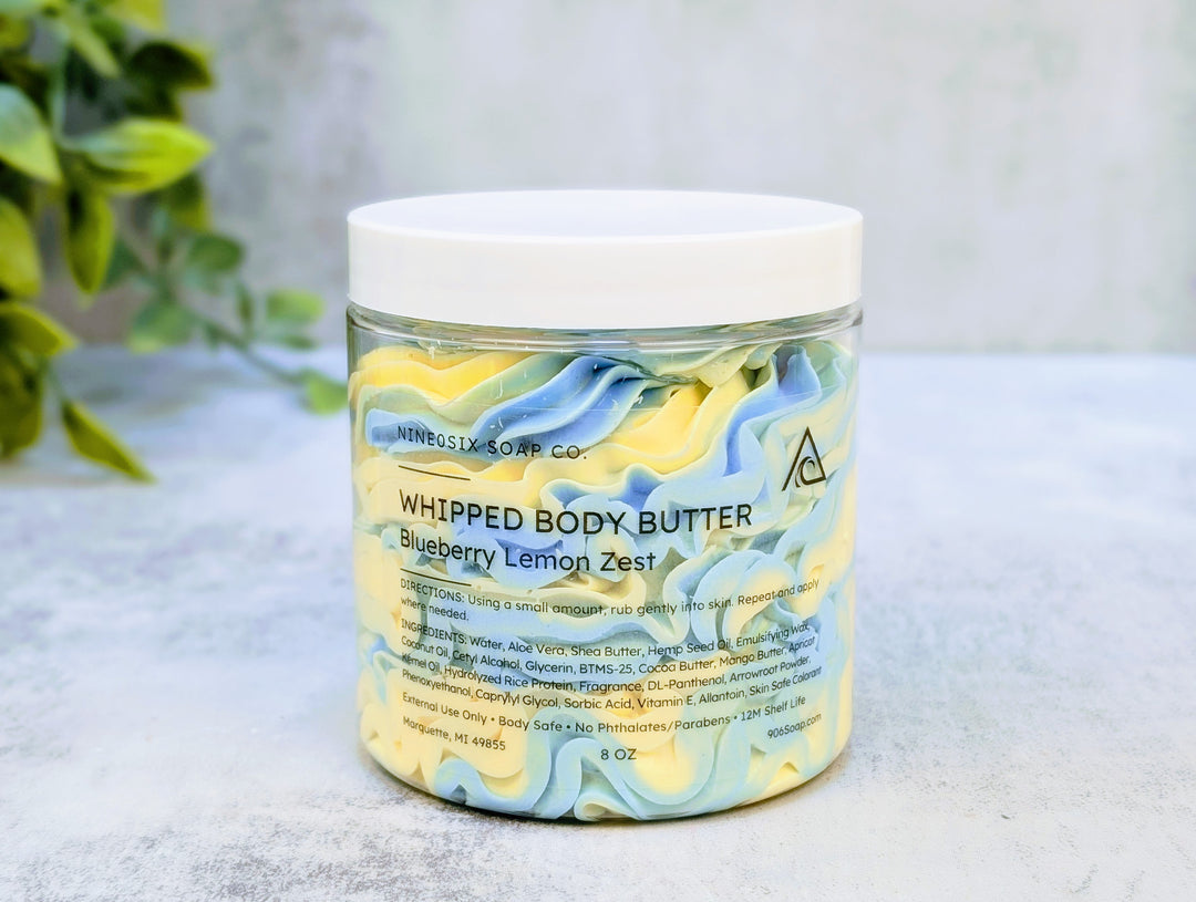 Whipped Body Butter - Blueberry Lemon Zest