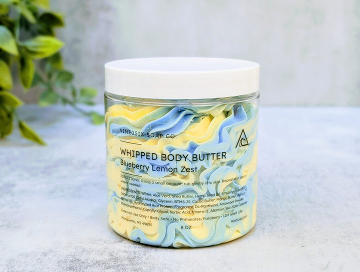 Whipped Body Butter - Blueberry Lemon Zest