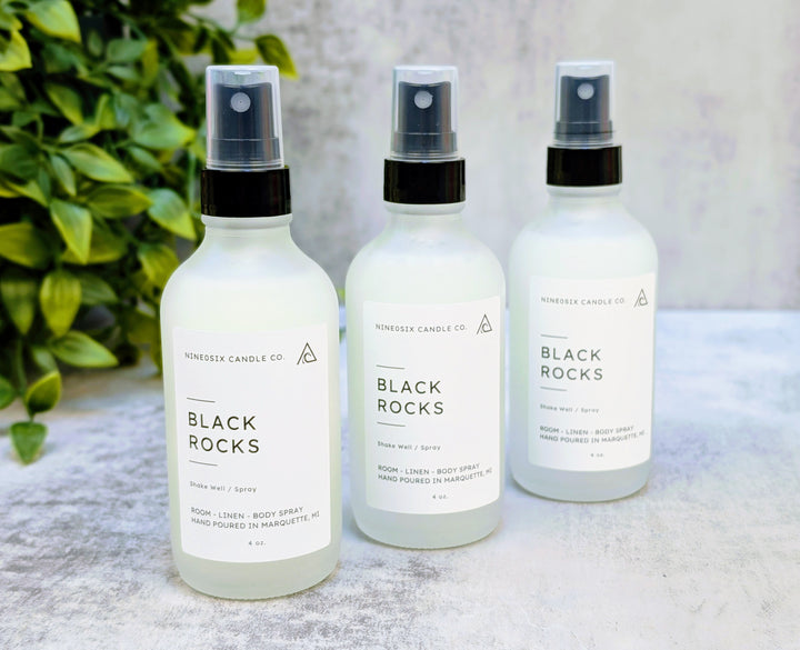 Room & Linen Spray - Black Rocks