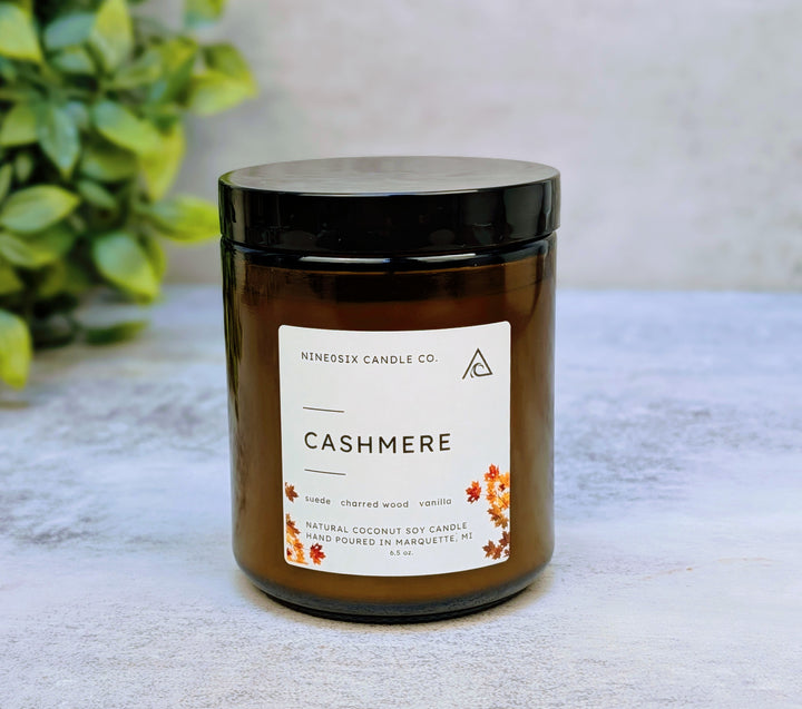Amber Jar Candle - Cashmere