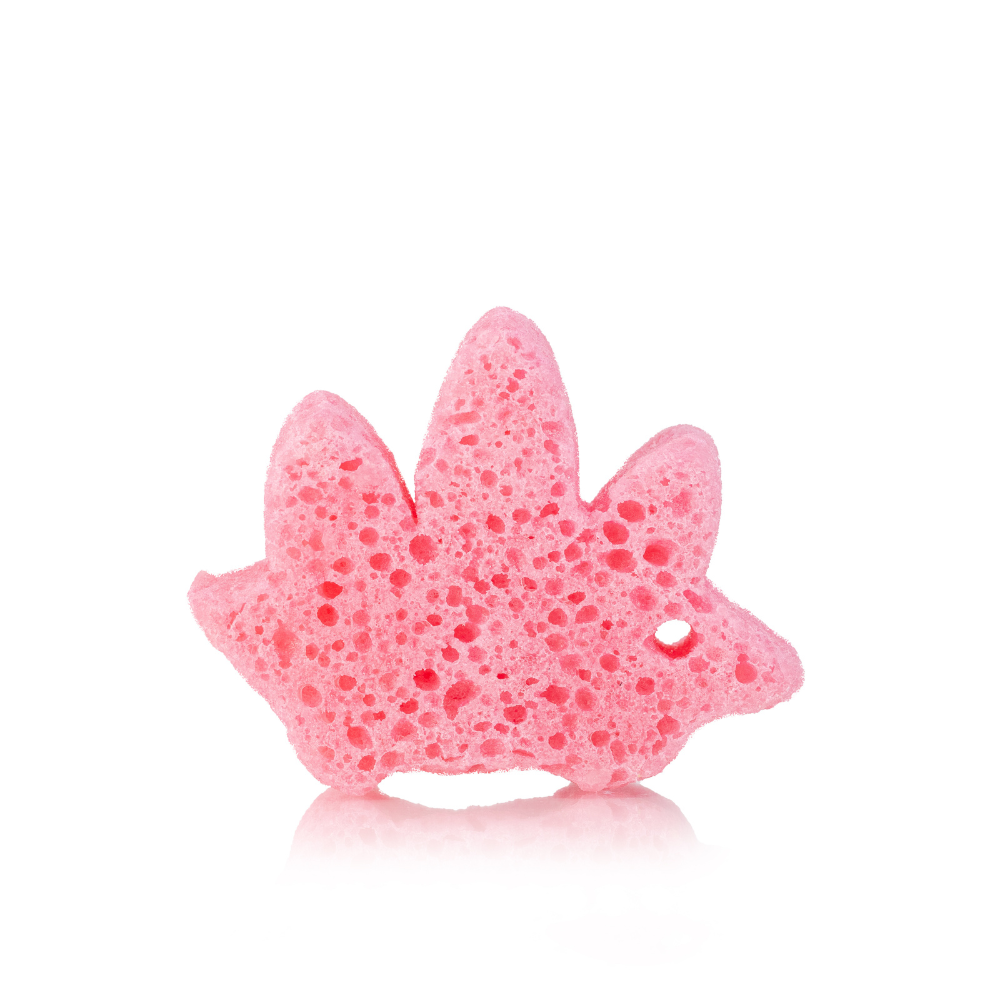 Spongify™ Bath Sponge for Kids - Stegosaurus Dinosaur