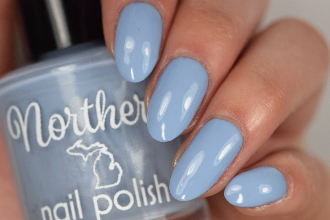 Blueberry Festival: Nail Polish Blue Vegan Eco-friendly