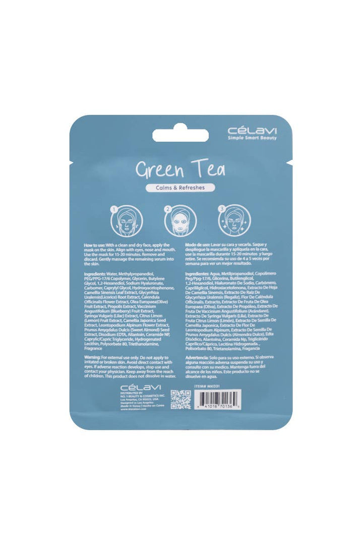 Green Tea Facial Mask - Calm & Refresh