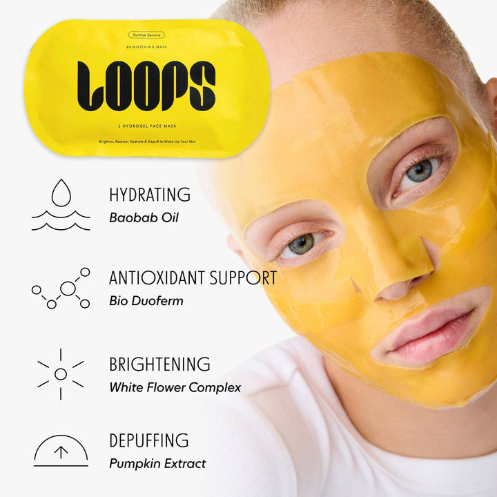 Sunrise Service Single Face Mask