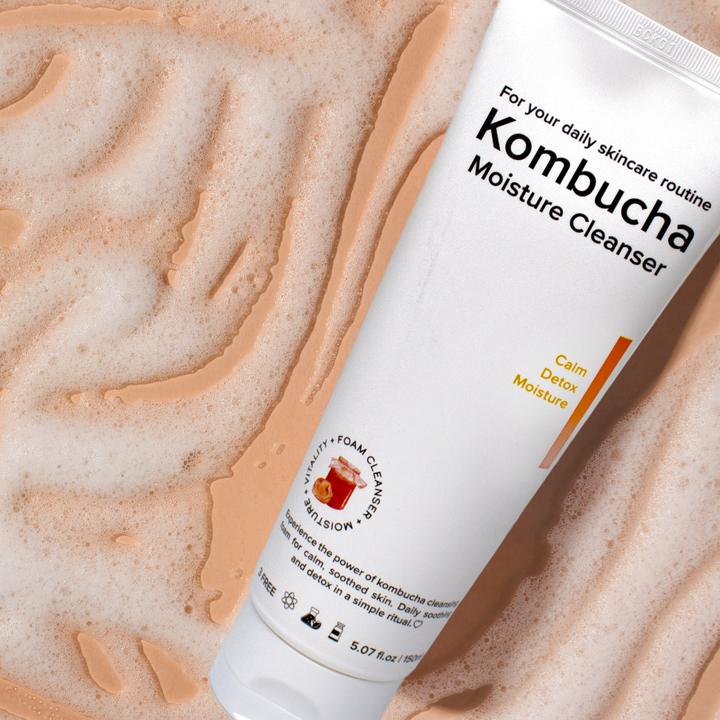 Moisture Foam Facial Cleanser - Kombucha