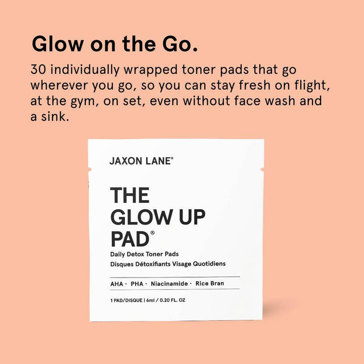 Glow Up Pad - Travel Box (30 Individually Wrapped Pads)