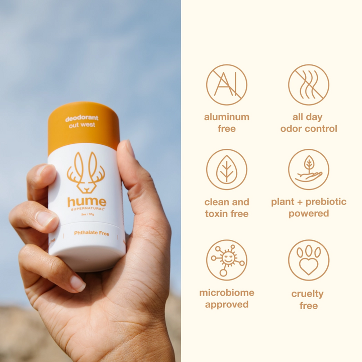 Clean & Non-Toxic Deodorant- Out West