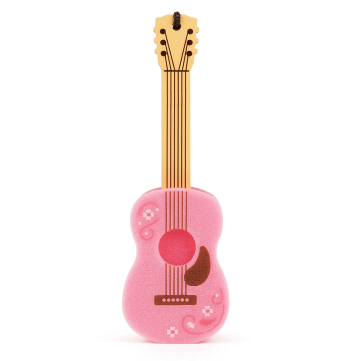 Dolly Parton Pink Guitar Bottle Brush