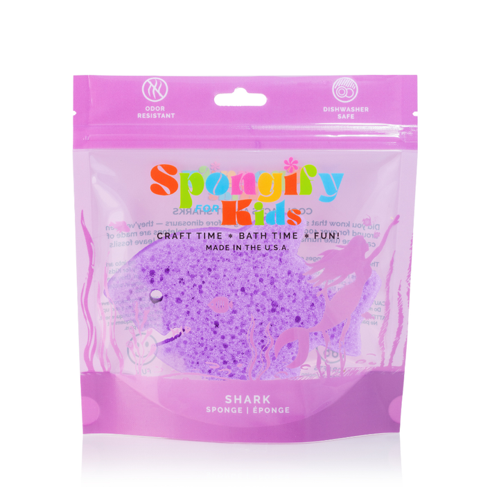 Spongify™ Bath Sponge for Kids - Shark Sea Animals