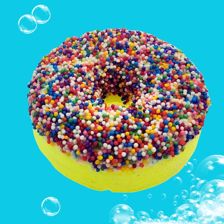 Pineapple Whip Donut Bath Bomb